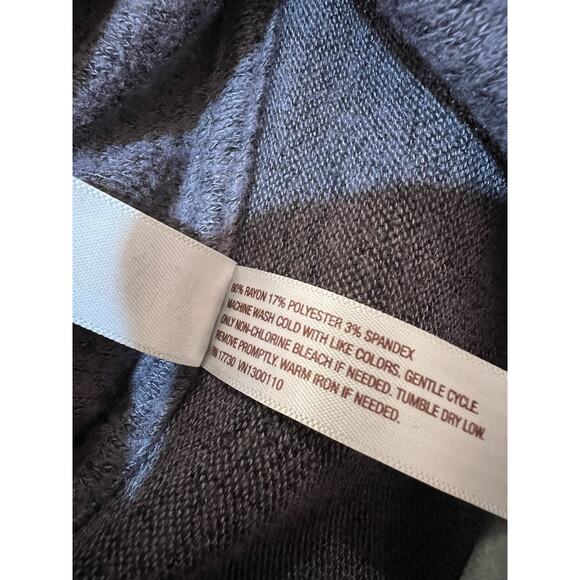 gilligan o'malley Lounge Top Cowl Neck Gray Long Sleeved XS Target - Picture 4 of 8